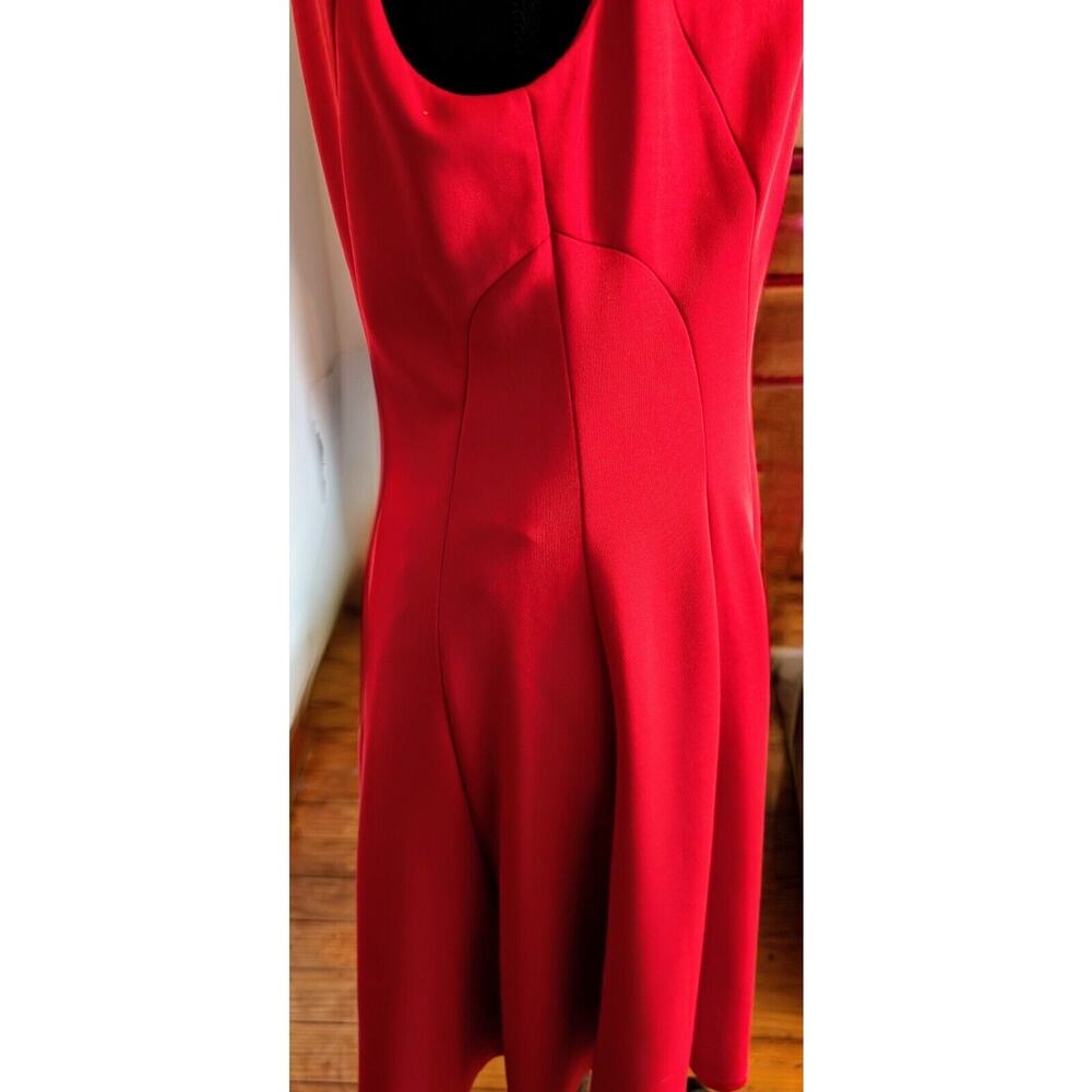 Betsey Johnson Red Midi Dress - Picture 4 of 10